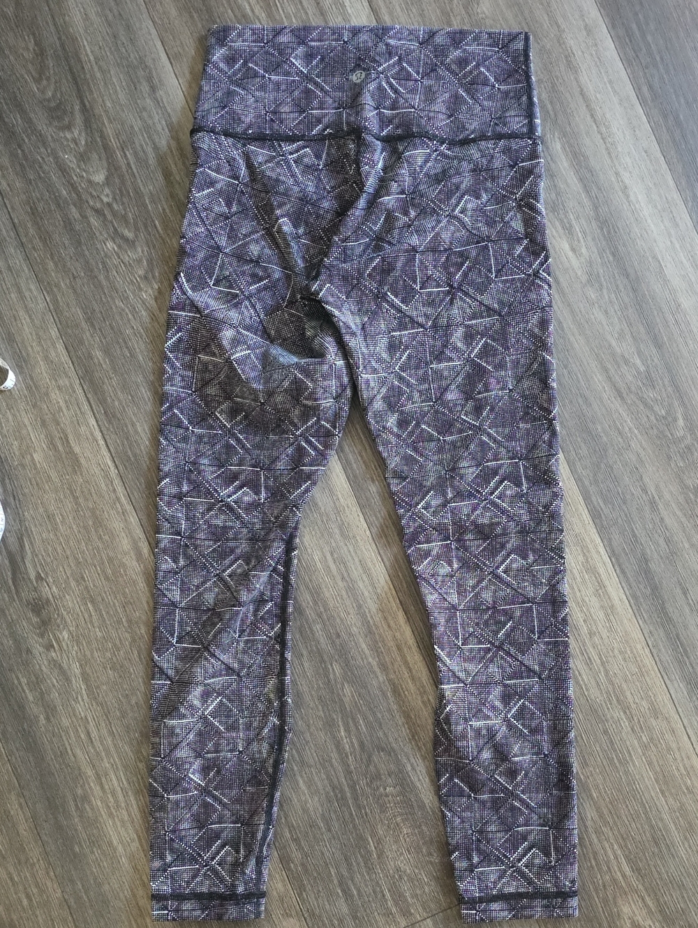lululemon athletica Plum Geometric High-Rise Leggings